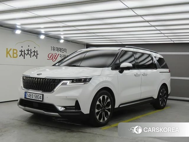 Kia Carnival 4th generation 2021 Белый из Кореи