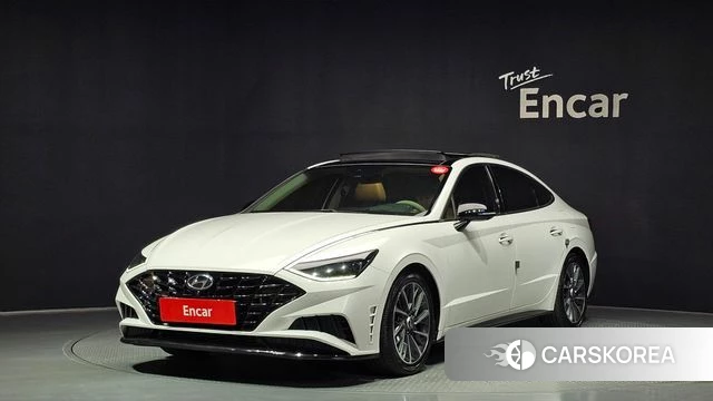 Hyundai Sonata (DN8) 2019 Белый из Кореи