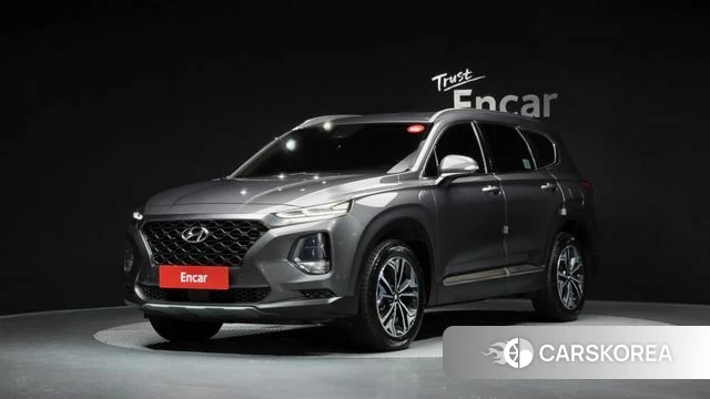 Hyundai Santa Fe TM 2018 Серый из Кореи