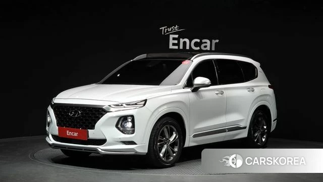 Hyundai Santa Fe TM 2018 Белый из Кореи