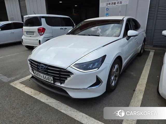 Hyundai Sonata (DN8) 2019 Белый из Кореи