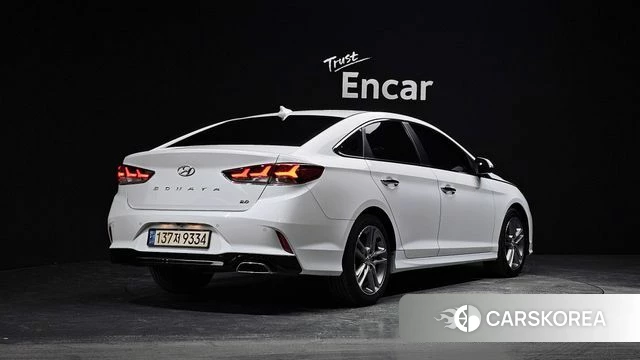 Hyundai Sonata New Rise 2018 Белый из Кореи