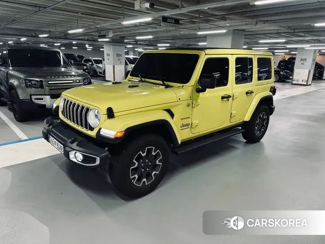 Jeep Wrangler (JL) 2024 Желтый из Кореи