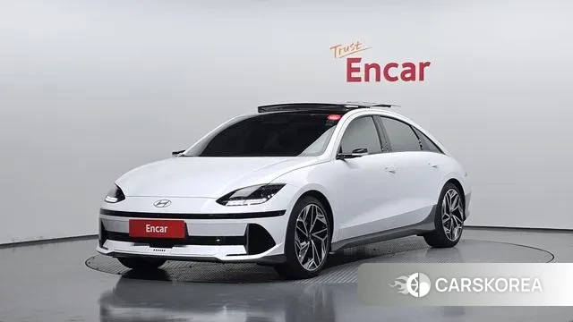 Hyundai Ionic 6 2023 Белый из Кореи