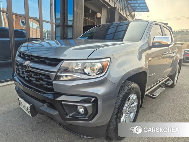 Chevrolet (GM Daewoo) Real New Colorado 2022 Серый из Кореи