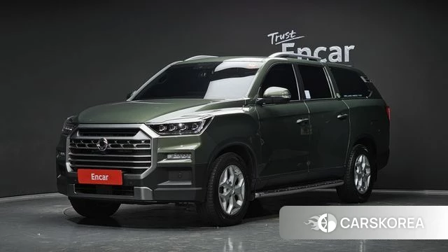 Ssangyong The New Rexton Sport 2023 Зеленый из Кореи