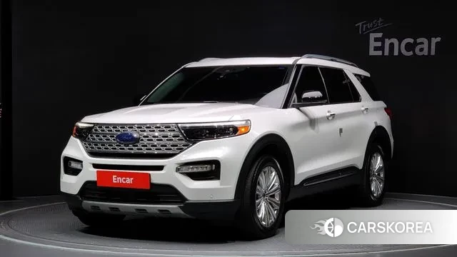 Ford Explorer 6th Generation 2021 Белый из Кореи