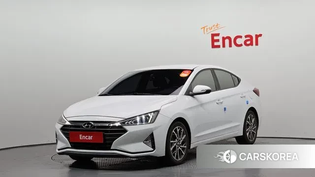 Hyundai The New Avante AD 2018 Белый из Кореи
