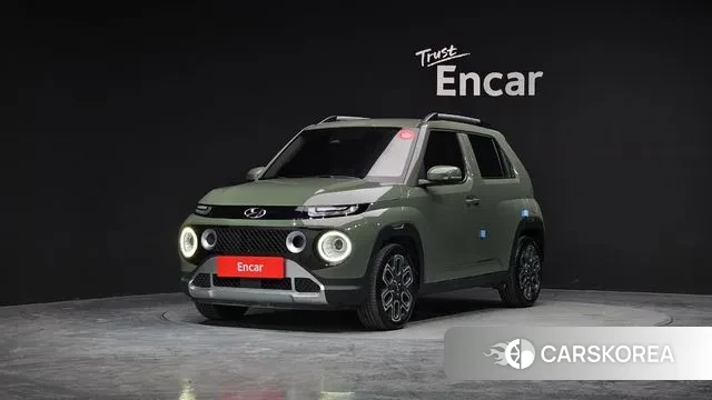 Hyundai Casper 2022 Темно-зеленый из Кореи