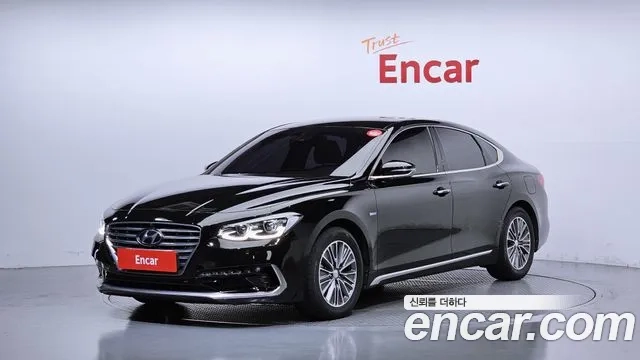 Hyundai Grandeur IG Hybrid 2019 Черный из Кореи