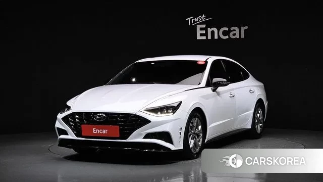 Hyundai Sonata (DN8) 2022 Белый из Кореи