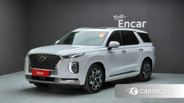 Hyundai Palisade 2021 Белый из Кореи