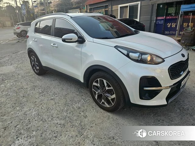 Kia Sportage The Bold 2019 Белый из Кореи