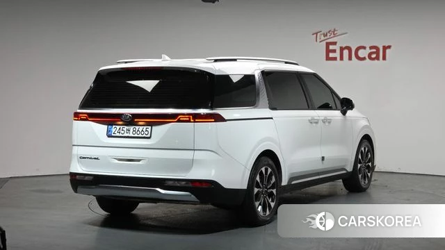Kia Carnival 4th generation 2020 Белый из Кореи