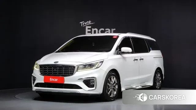 Kia The New Carnival 2018 Белый из Кореи