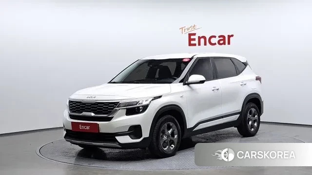 Kia Seltos 2021 Белый из Кореи