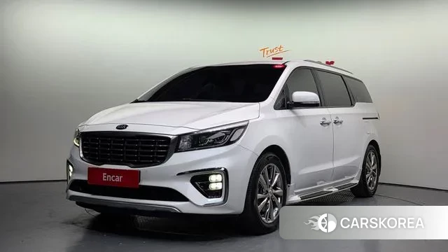 Kia The New Carnival 2018 Белый из Кореи