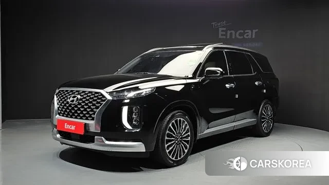 Hyundai Palisade 2021 Черный из Кореи