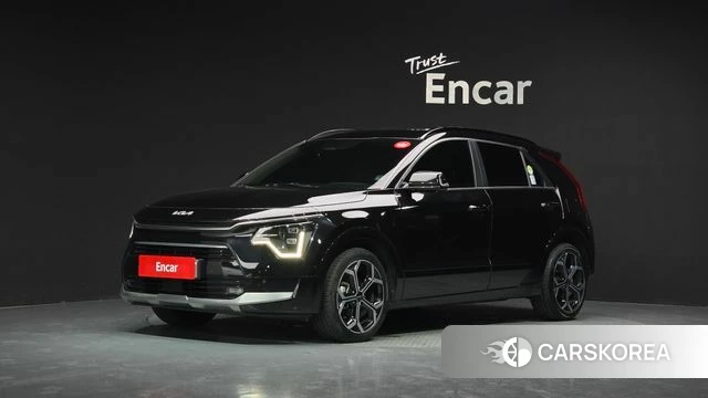 Kia Di Ol Nu Niro 2022 Черный из Кореи