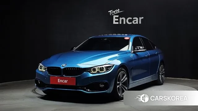 BMW 4 Series (F32) 2020 Синий из Кореи
