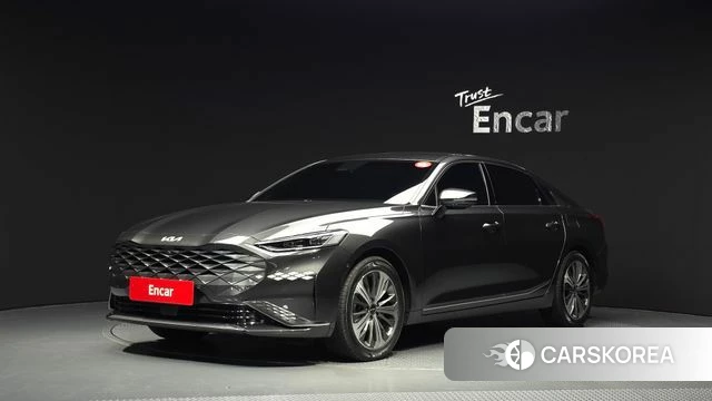 Kia K8 Hybrid 2023 Серый из Кореи