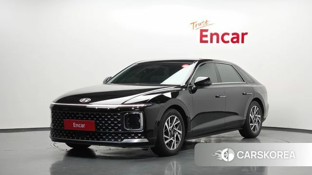 Hyundai Grandeur (GN7) 2023 Черный из Кореи