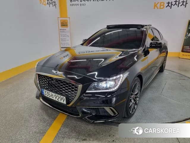 Genesis G80 2019 Черный из Кореи