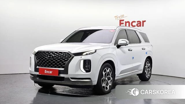 Hyundai Palisade 2022 Белый из Кореи