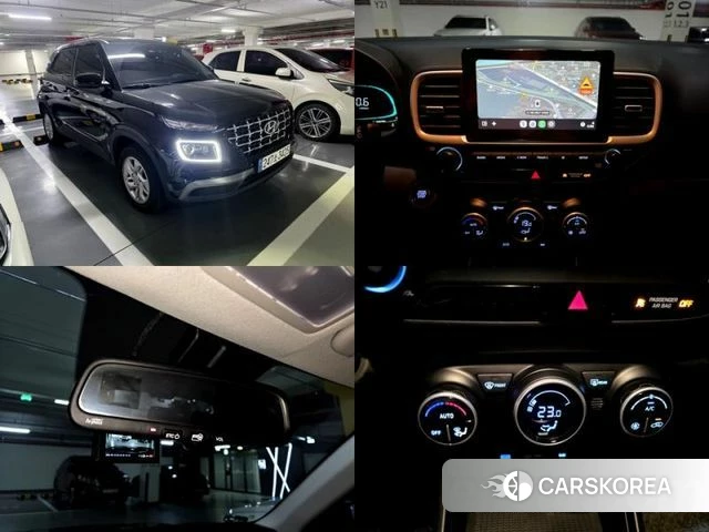 Hyundai Venue 2025 Черный из Кореи