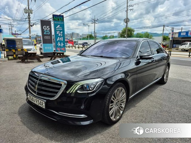 Mercedes-Benz S-Class W222 2019 Черный из Кореи