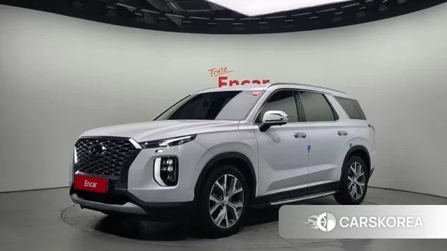 Hyundai Palisade 2021 Белый из Кореи