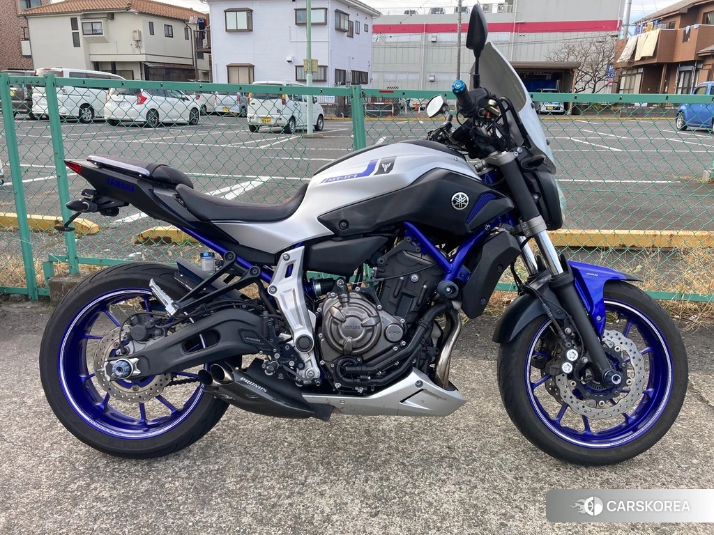 Проданный Yamaha MT-07 ABS id 4171253 из Японии, фото 2