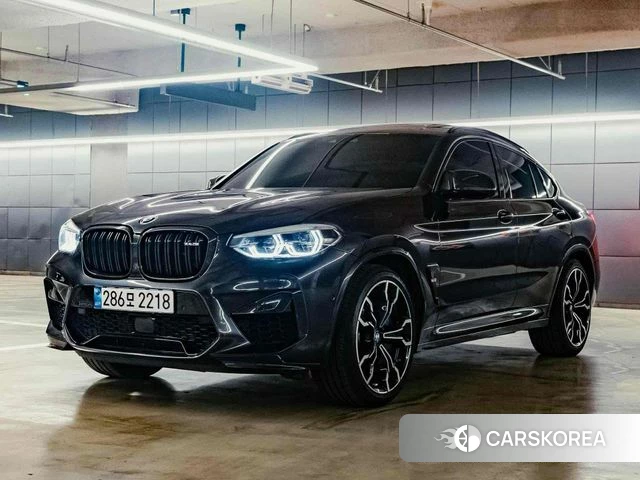 BMW X4M (G02) 2021 Черный из Кореи