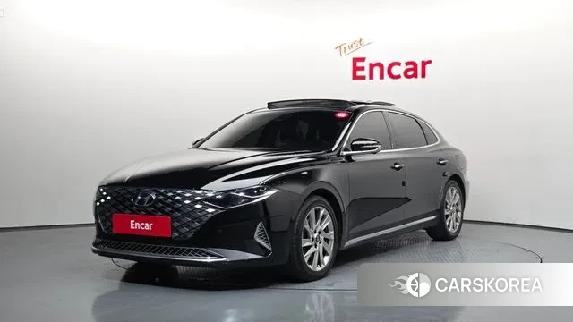 Hyundai The New Grandeur IG Hybrid 2020 Черный из Кореи