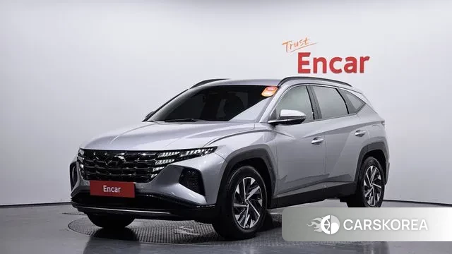 Hyundai Tucson Hybrid (NX4) 2021 Серебряный из Кореи