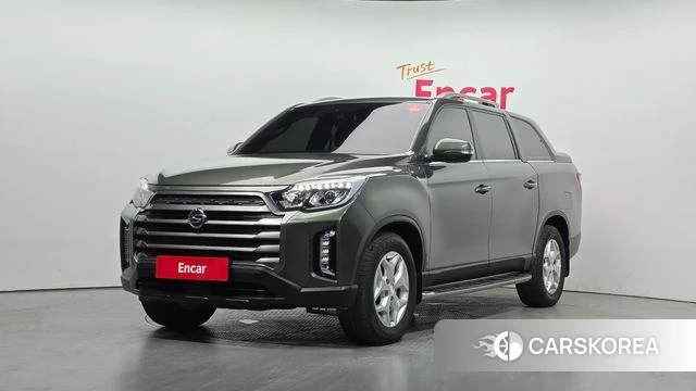 Ssangyong The New Rexton Sport 2022 Темно-зеленый из Кореи