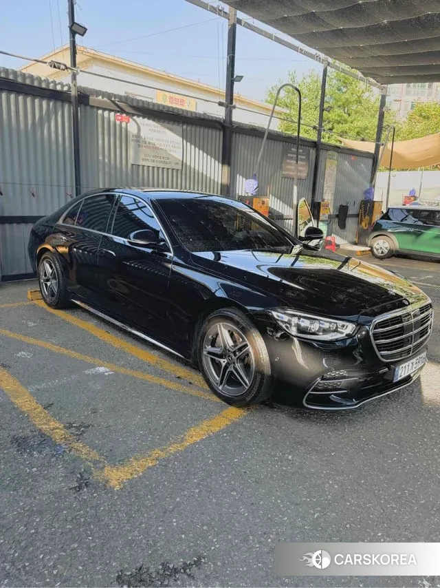 Mercedes-Benz S-Class W223 2023 Черный из Кореи