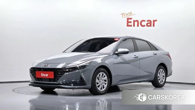 Hyundai Avante (CN7) 2021 Серый из Кореи