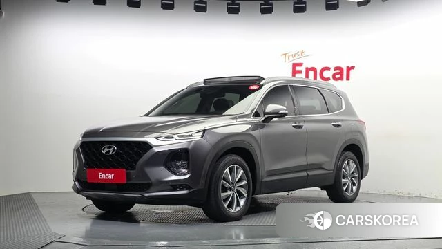 Hyundai Santa Fe TM 2018 Серый из Кореи