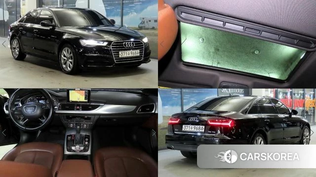 Audi New A6 2018 Черный из Кореи