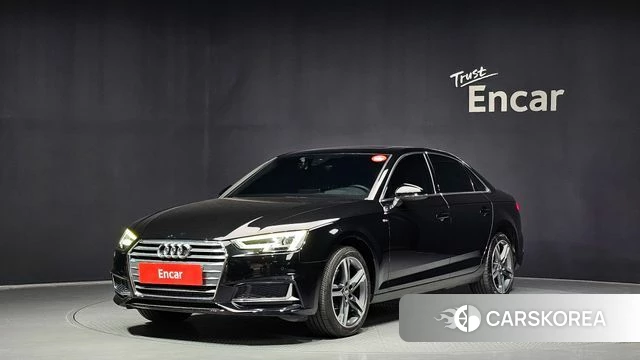 Audi A4 (B9) 2019 Черный из Кореи