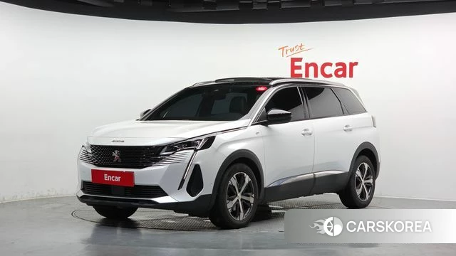 Peugeot 5008 second generation 2022 Белый из Кореи