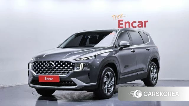 Hyundai The New Santa Fe 2021 Серый из Кореи