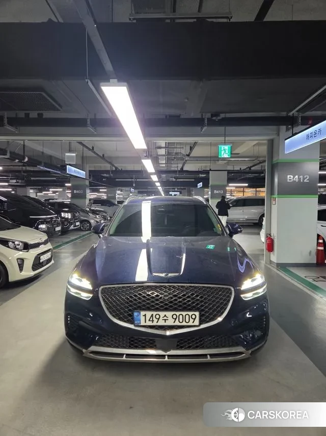 Genesis GV70 2021 Синий из Кореи