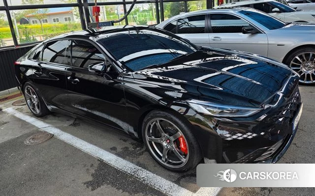 Kia K8 2021 Черный из Кореи