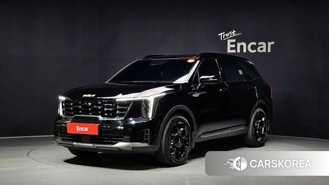 Kia The New Sorento 4th Generation 2024 Черный из Кореи