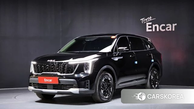 Kia The New Sorento 4th Generation 2024 Черный из Кореи