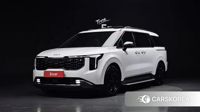 Kia The New Carnival 4th Generation 2025 Белый из Кореи