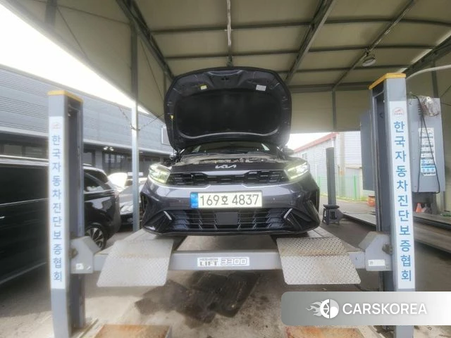 Kia The New K3 2nd generation 2021 Серый из Кореи