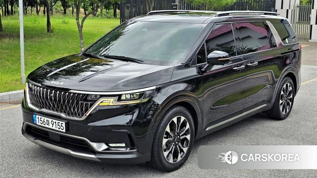 Kia Carnival 4th generation 2023 Черный из Кореи